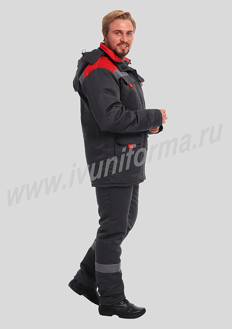 Костюм рабочий мужской арт. Р-02-208-ГР